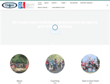 Tablet Screenshot of oregonmtb.org